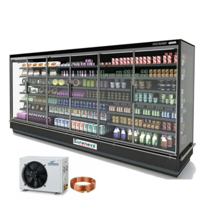 Konark-12R  (C&CG) Remote Design 12 Feet Multi Deck Chiller without Glass and with glass option