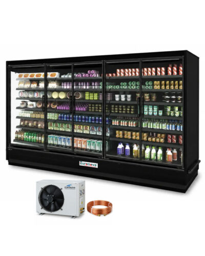 Konark-12R (F&FG) Remote Design 12 Feet Multi Deck Freezer without Glass and with glass option